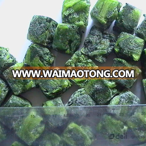 grade A new crop Frozen BQF Spinach pellets 40-50g