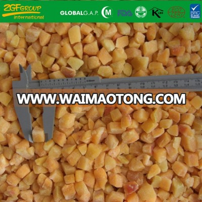 Frozen Fruits IQF Diced Apricot Size 15*15 mm
