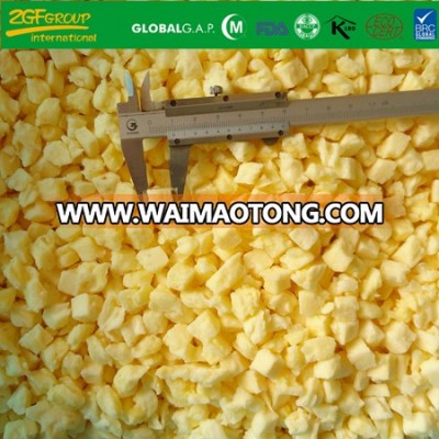 Frozen Fruits IQF Diced Pineapple