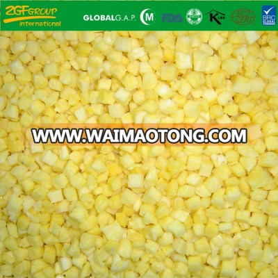 Frozen  IQF Diced Pineapple