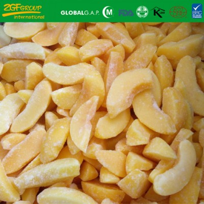 Frozen Cut  Yellow Peach Strips